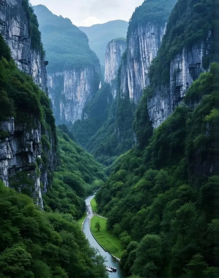 Chongqing Wulong Natural Three Bridges