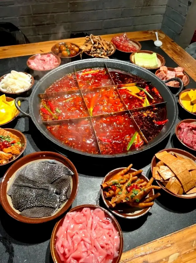 Chongqing hot pot