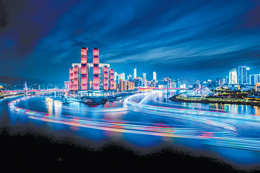 Chongqing night view