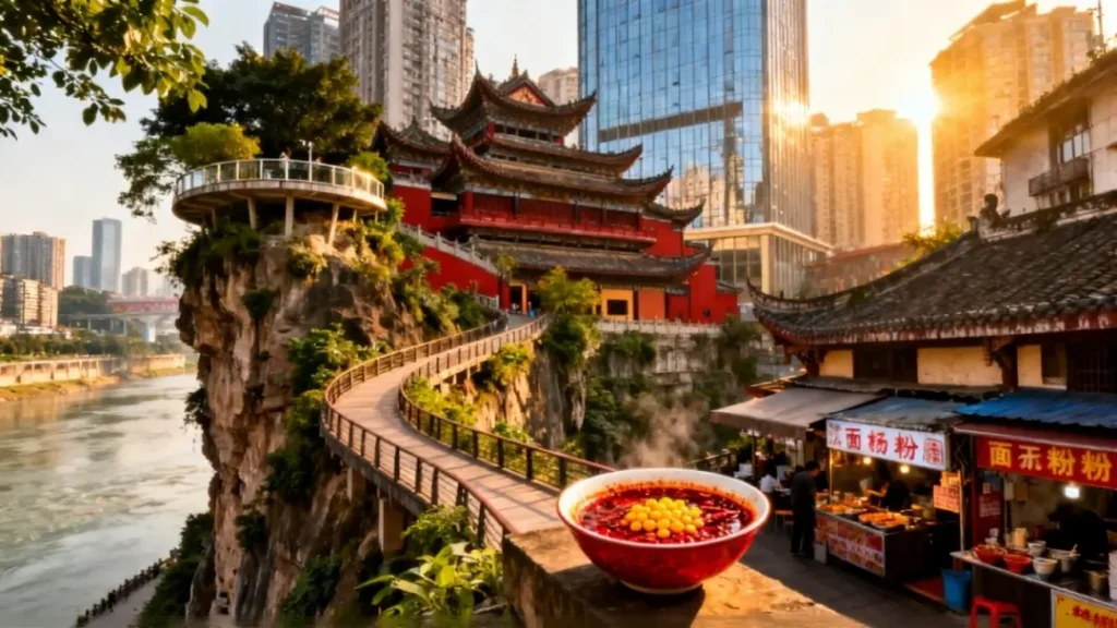Luohan Temple in Chongqing