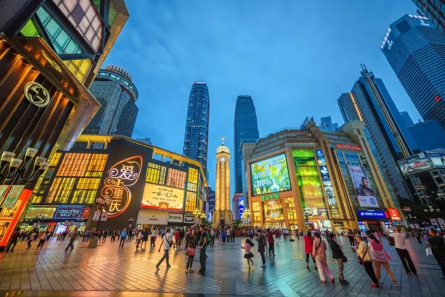 Chongqing Jiefangbei Square