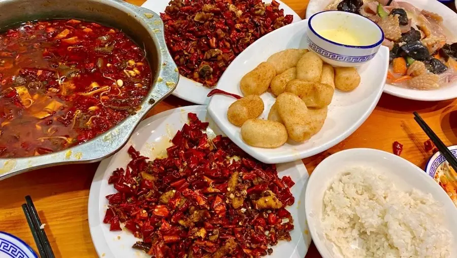 chongqing spicy chicken:Gele Mountain Spicy Chicken