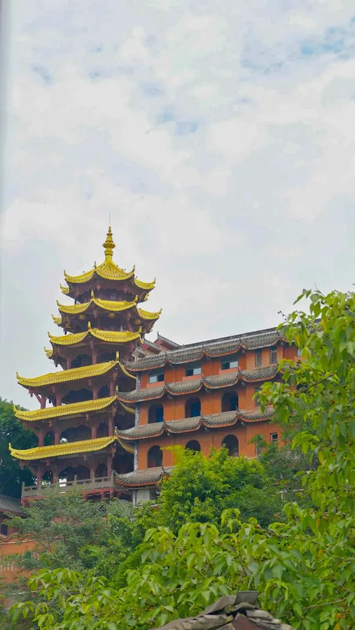 Baolun Temple in Ciqikou Town, Chongqing