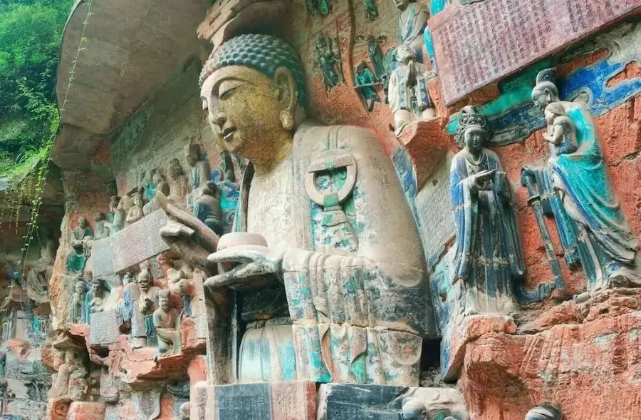 Chongqing Dazhu Rock Carvings Scenic Area