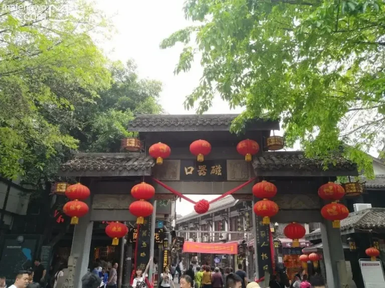 ciqikou ancient town chongqing china