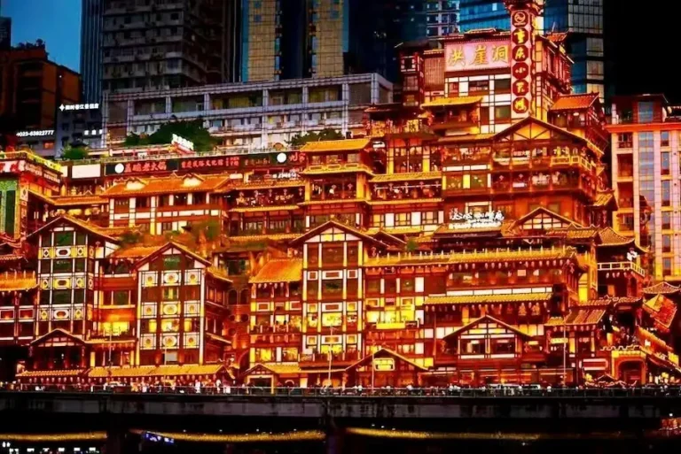 Night view of Hongyadong, Chongqing